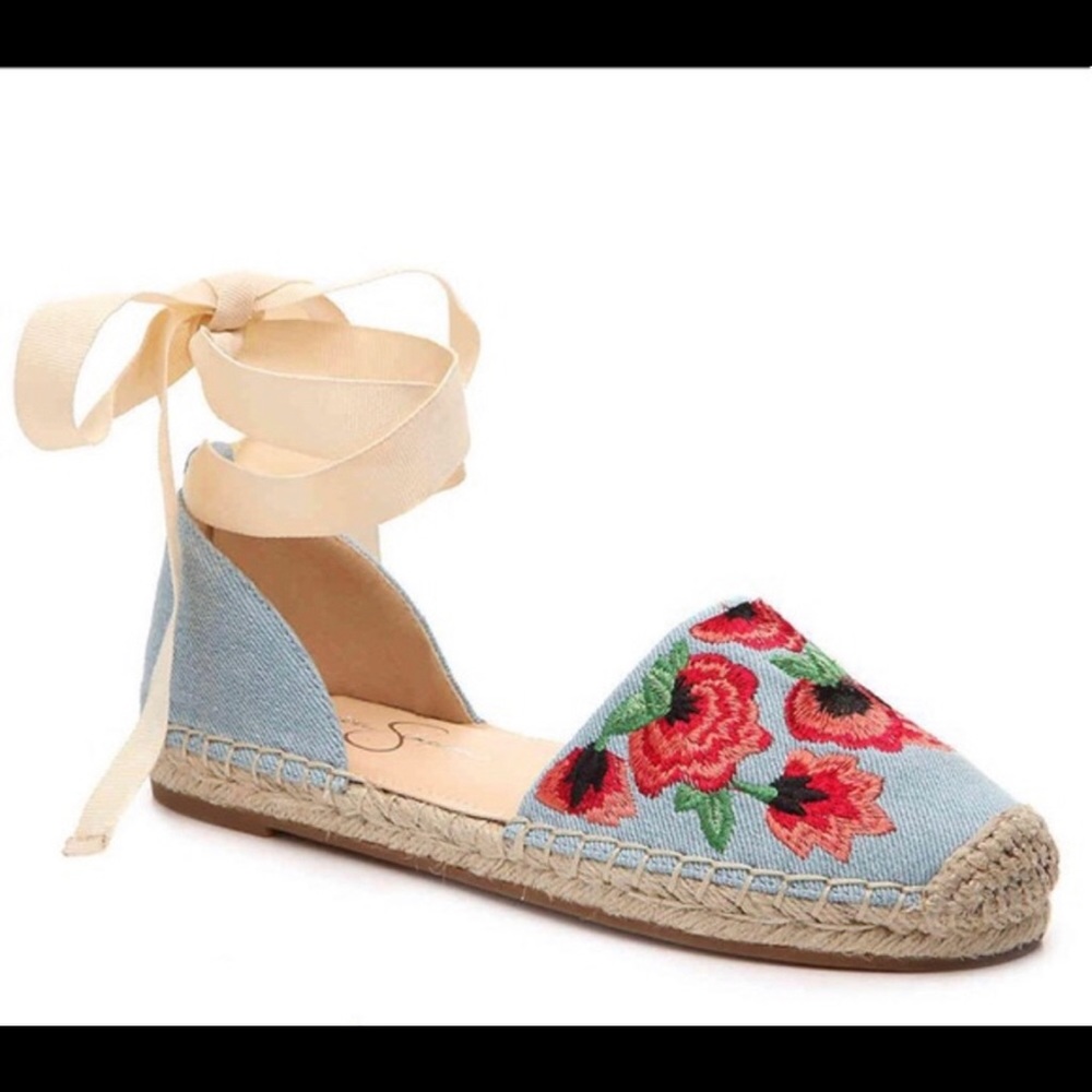 Jessica Simpson FIPPO ESPADRILLE FLAT size 7